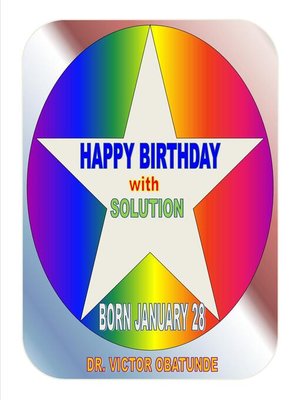 cover image of BORN JANUARY 28